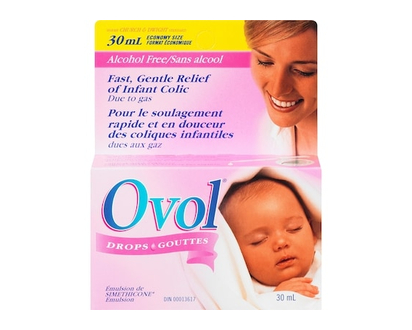 Ovol Drops for Infant Colic Gas - 30 ML