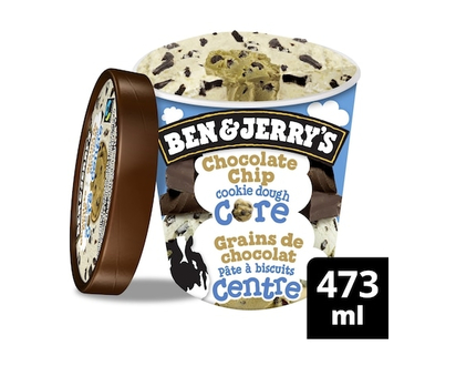 Ben & Jerry's Chocolate Chip Cookie Dough Core Ice Cream - 473.0 ML
