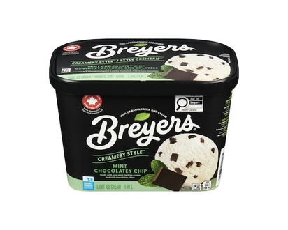 Breyers Mint Chocolatey Chip Light Ice Cream - 1410.0 ML