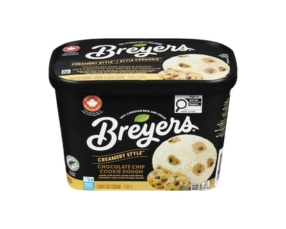 Breyers Chocolate Chip Cookie Dough Light Ice Cream - 1410.0 ML