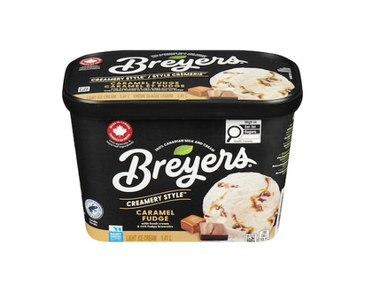 Breyers Caramel Fudge Light Ice Cream - 1410.0 ML
