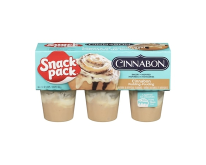 Snackpack Cinnabon Pudding - 552.0 G