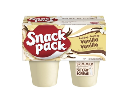 Snackpack Snack Pack, Pudding, Vanilla - 99.0 G