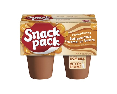 Snackpack Butterscotch Pudding - 99.0 G