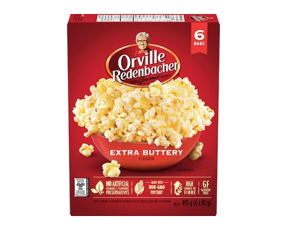 Orville Gourmet maïs soufflé saveur extra beurre - 6 CHA