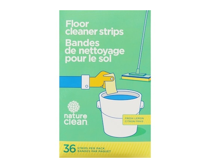 Nature Clean Floor Cleaner Strips Fresh Lemon - 1.0 EA