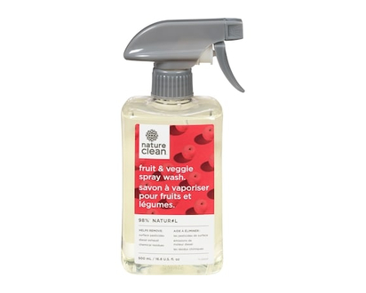Nature Clean Fruit & Veggie Spray Wash - 500.0 ML