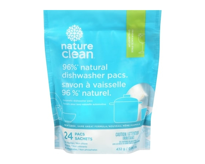 Nature Clean Dishwasher Pacs - 432.0 G