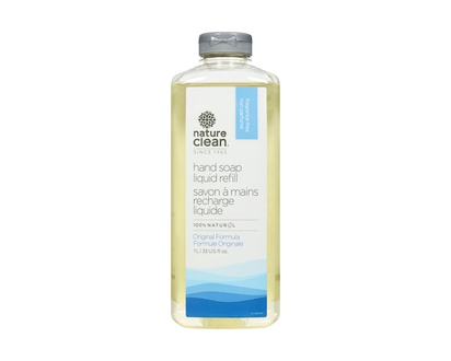 Nature Clean Liquid Soap Refill Fragrance Free - 1.0 L