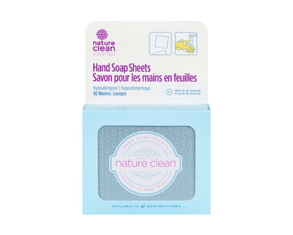 Nature Clean Hand Soap Sheets White Blossom - 80.0 EA