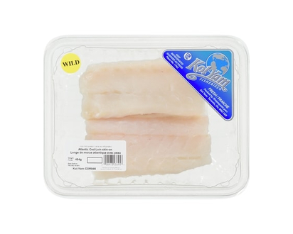 Kol Yam Atlantic Cod Loin, Skin-On - 454.0 G