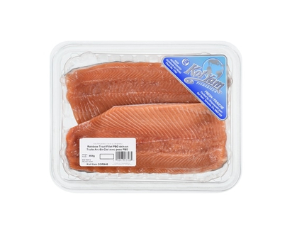 Kol Yam Rainbow Trout Fillets, Skin-On - 454.0 G