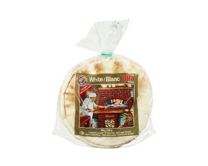 Fancy Pokket White Pita, Small - 250.0 G
