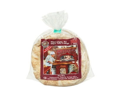 Fancy Pokket Whole Wheat Pita, Small - 250.0 G