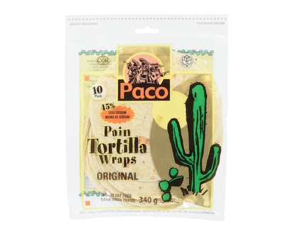 Fancy Pokket Tortilla Wraps Original - 340.0 G