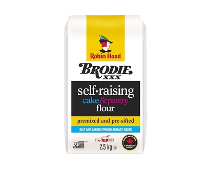 Brodie Cake & Pastry Self-Raising Flour - 2.5 KG