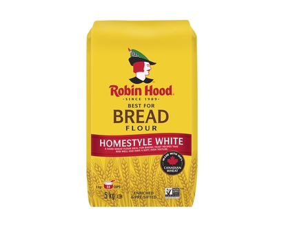 Robin Hood Best For Bread Homestyle White Flour - 5.0 KG