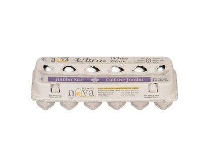 Eden Valley Farms White Eggs, Jumbo - 12.0 EA
