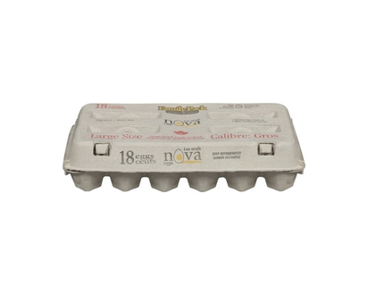 Eden Valley Farms White Eggs, Large Family Pack - 18.0 EA