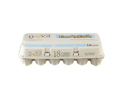 NBB Eggs White Eggs, Extra Large Family Pack - 18.0 EA