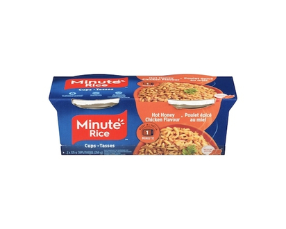 Minute Rice Fully Cooked Rice Hot Honey Chicken Flavour Medium - 250.0 G
