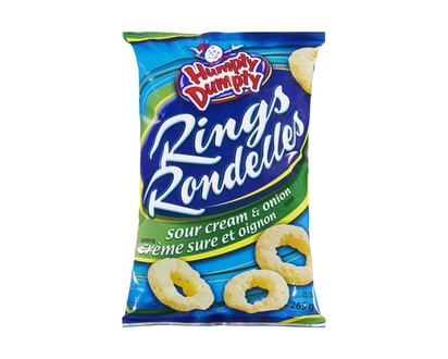 Humpty Dumpty Rings, Sour Cream & Onion - 265.0 G
