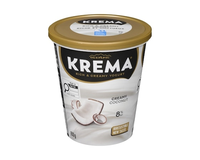 Olympic Rich & Creamy Yogourt Creamy Coconut 8% M.F. - 650.0 G