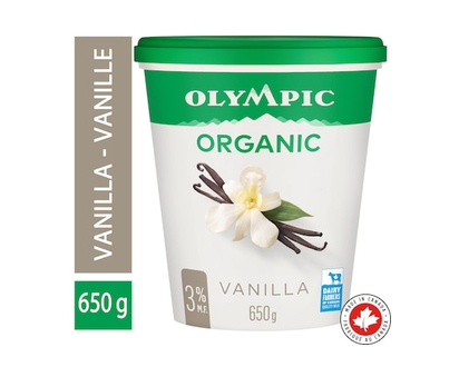 Olympic Organic Vanilla Yogurt 3% - 650.0 G
