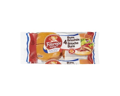Brioche Burger Buns - 200.0 G