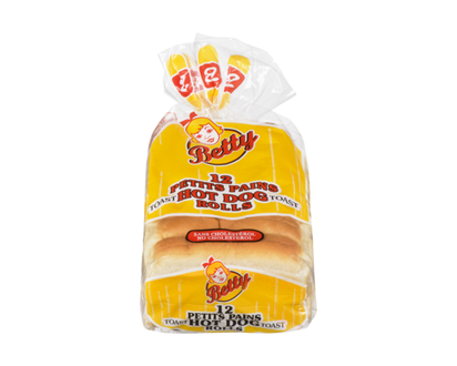 Betty Crocker Hot Dog Rolls - 12.0 EA