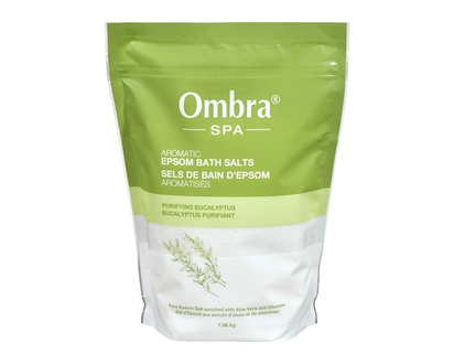 Ombra Aromatic Epsom Bath Salts Purifying Eucalyptus - 1.36 KG
