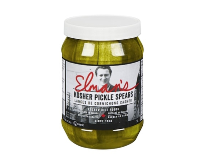 Elman's Kosher Pickle Spears - 1.0 L
