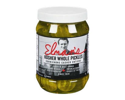 Elman's Kosher Whole Pickles - 1.0 L