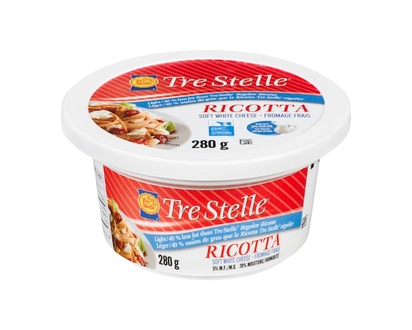 Tre Stelle Fromage frais ricotta 5% m.g. - 280.0 G