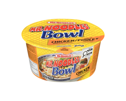 Mr Noodles Noodles in a Bowl, Chicken - 110 G