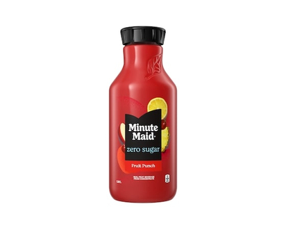 Minute Maid Zero Sugar Fruit Punch Bottle - 1.54 L