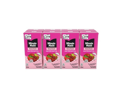 Minute Maid Berry Punch Cartons - 200.0 ML