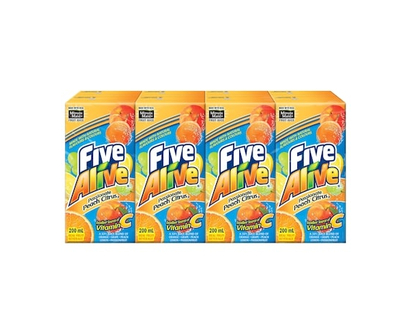 Five Alive Juice Passionfruit Peach Citrus Cartons - 200.0 ML