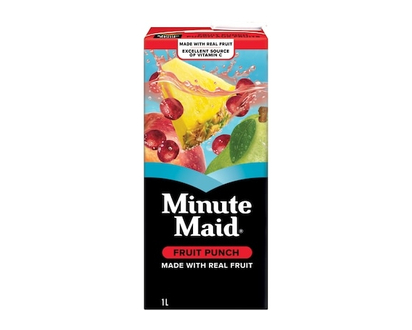 Minute Maid Fruit Punch Carton - 1.0 L