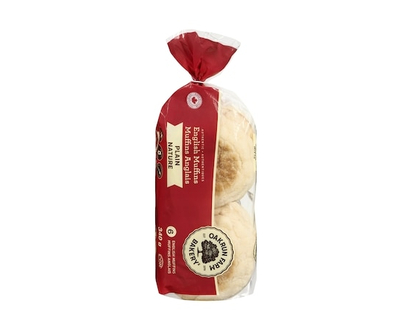 Oakrun Plain English Muffins - 346.0 G