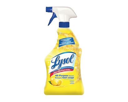 Lysol All Purpose Cleaner, Multi-surface cleaner trigger, Lemon, Powerful Cleaning & Freshening - 650.0 ML