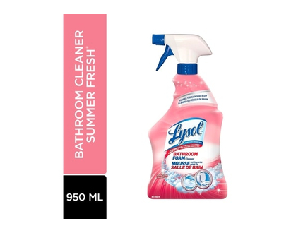 Lysol Spray nettoyant pour salle de bain, Fraîcheur d'été - 950.0 ML