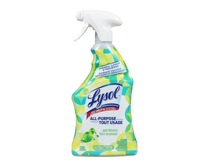 Lysol All Purpose Cleaner, Multi-surface cleaner trigger, Green Apple, Powerful Cleaning & Freshening - 650.0 ML