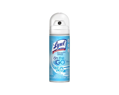 Lysol Disinfectant Spray, Crisp Linen, Disinfect and Eliminate Odours on Hard Surfaces & Fabrics - 539.0 G