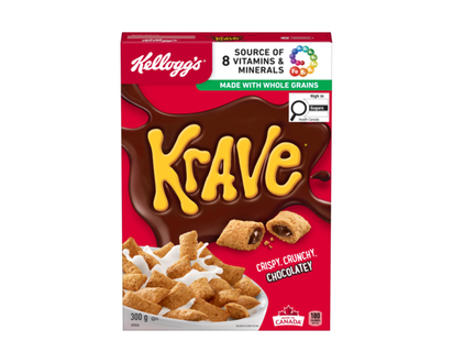Kelloggs Krave Cereal - 300.0 G