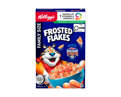 Kelloggs Frosted Flakes Cereal Family Size - 545.0 G