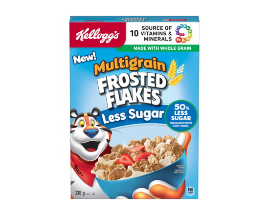 Frosted Flakes Cereal Multigrain Less Sugar - 338.0 G