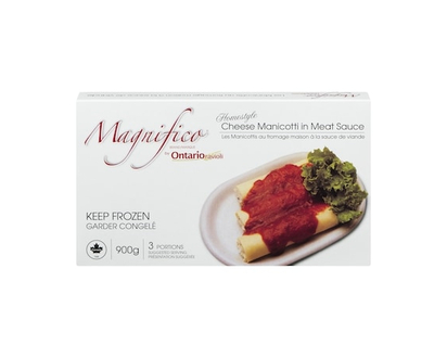 Magnifico Homestyle Cheese Manicotti In Meat Sauce - 900.0 G