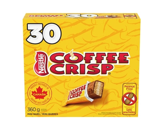 Minibarres de l'Halloween NESTLE COFFIN CRISP - 1.0 EA