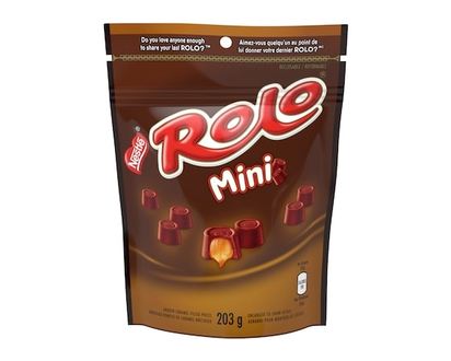 Nestlé Rolo Mini, Reclosable Pack - 203.0 G